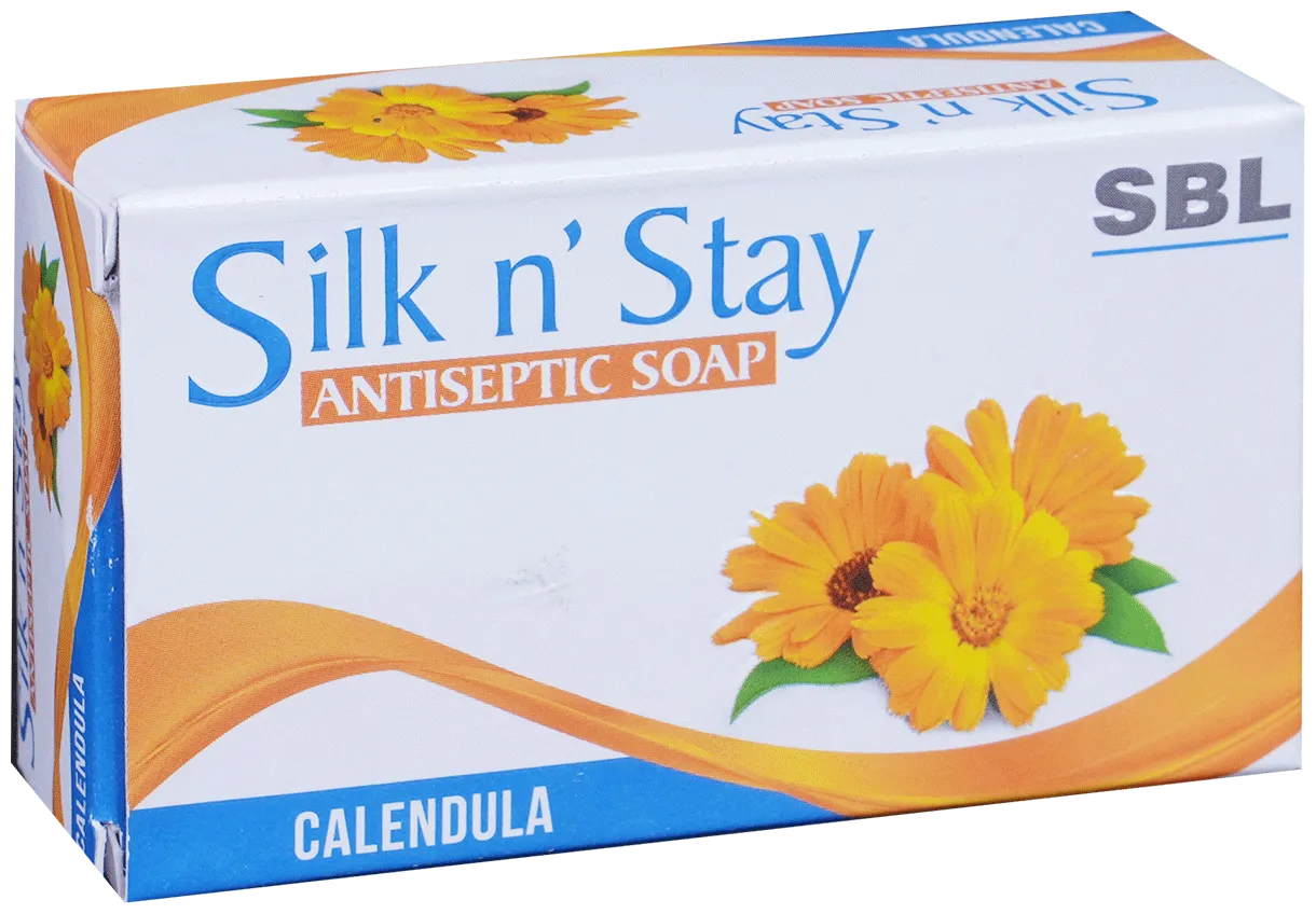 SBL Homeopathy Silk N Stay Antiseptic Calendula Soap - Image 2