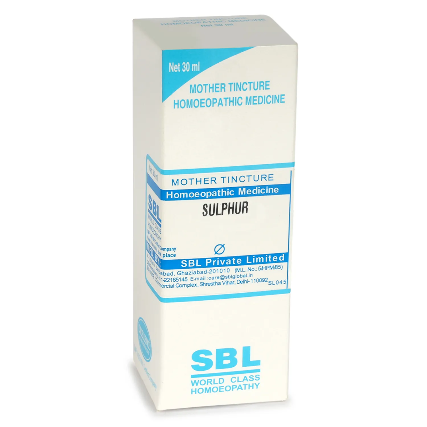 SBL Homeopathy Sulphur Mother Tincture Q - Image 2
