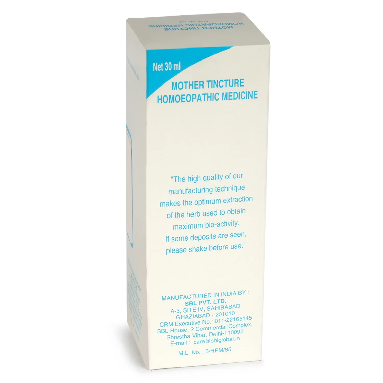 SBL Homeopathy Sulphur Mother Tincture Q - Image 4