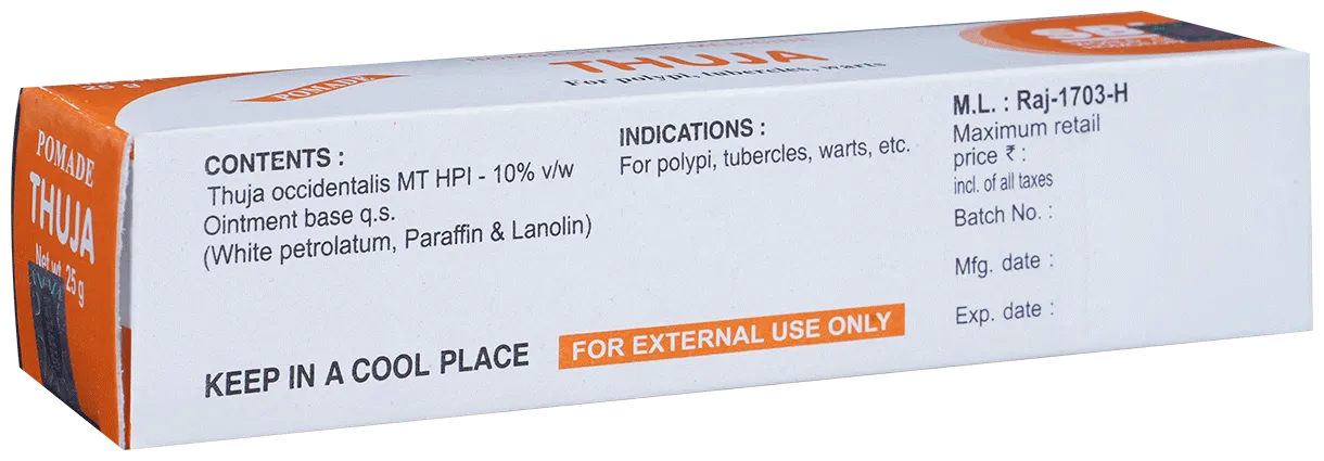 SBL Homeopathy Thuja Ointment - Image 3
