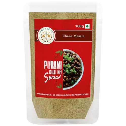 SENSEFUL Chana Masala - Hand Pounded SENSEFUL Chana Masala - Hand Pounded--100 g Pouch