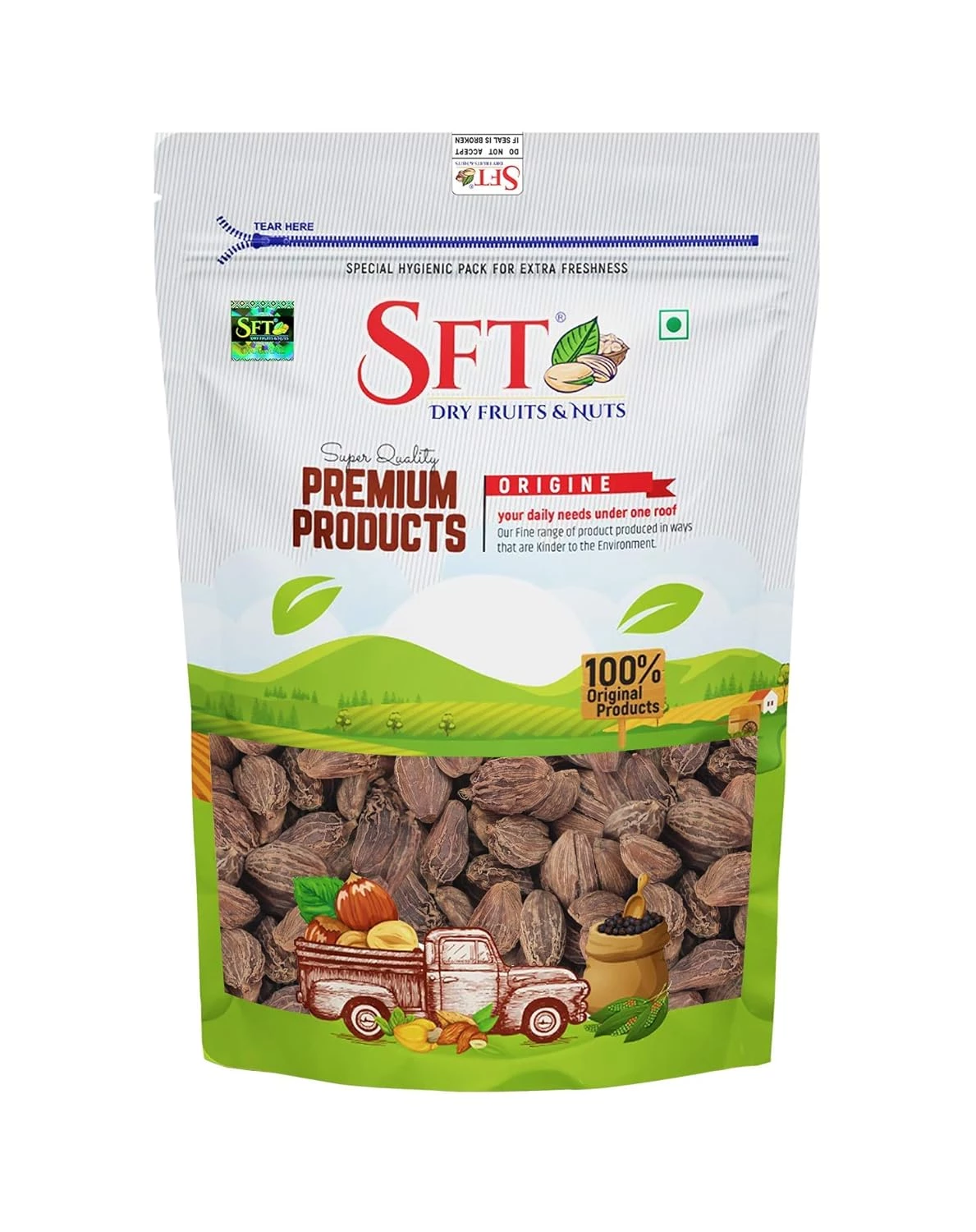 SFT Cardamom Black SFT Cardamom Black-Pack Size-100 g