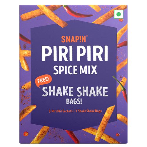 Snapin Piri Piri Spice Mix - With Shake Shake Bags Snapin Piri Piri Spice Mix - With Shake Shake Bags--15 g