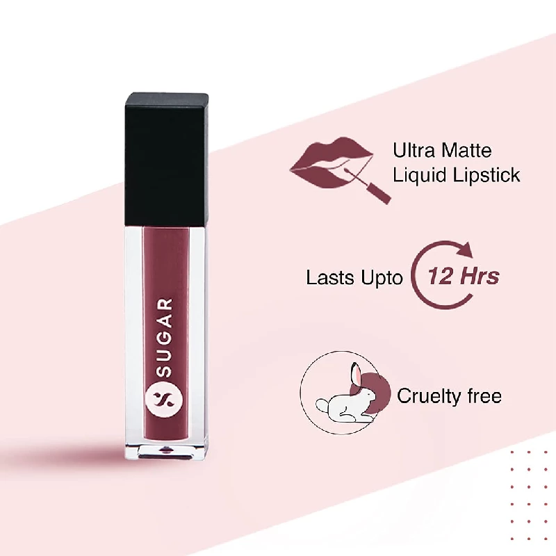 Sugar Cosmetics - Smudge Me Not - Mini Liquid Lipstick - Image 3