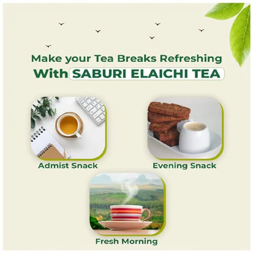 Saburi Elaichi Tea/Chai - Rich Flavour & Aroma - Image 17