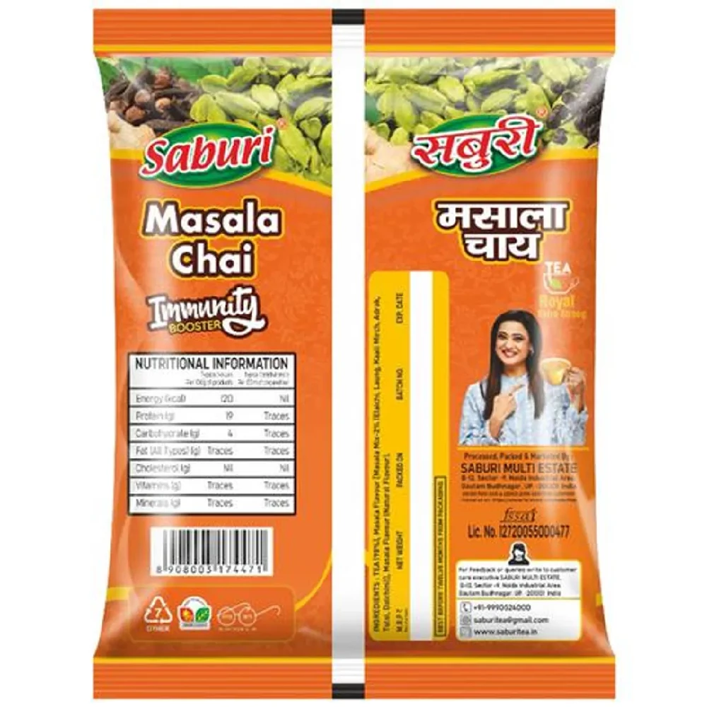 Saburi Masala Tea/Chai With Tulsi - Image 3