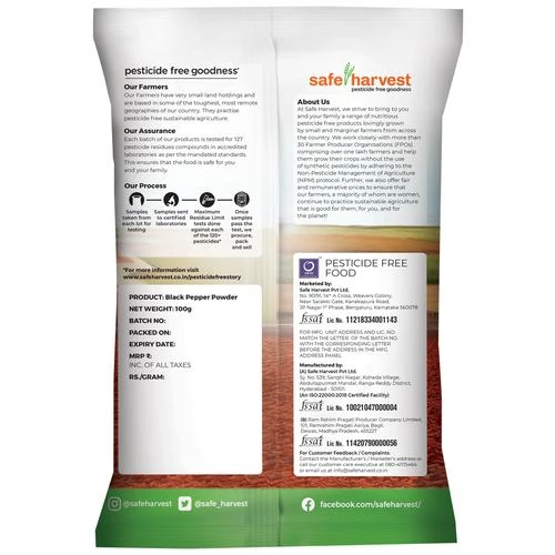 Safe Harvest Black Pepper Powder - Image 2