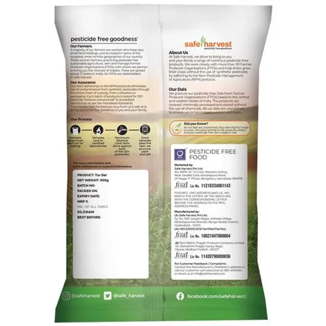 Safe Harvest Tur Dal - Image 7