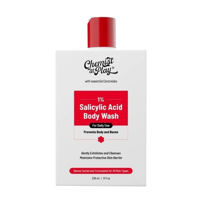 Chemist at Play Salicylic Acid Acne Body Wash Shower Gel for Acne Control - Image 7