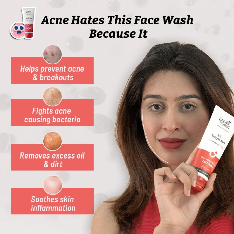 Chemist at Play Salicylic Acid Face Wash For Oily Skin - Image 4