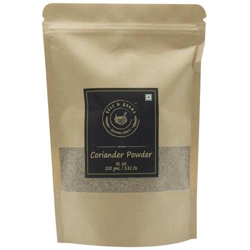 Salz & Aroma Coriander Powder Salz & Aroma Coriander Powder--250 g Stand Up Pouch