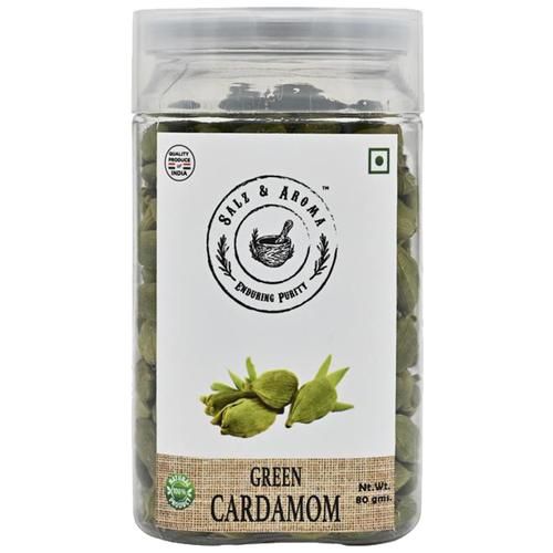 Salz & Aroma Green Cardamom Salz & Aroma Green Cardamom--80 g Pet Jar