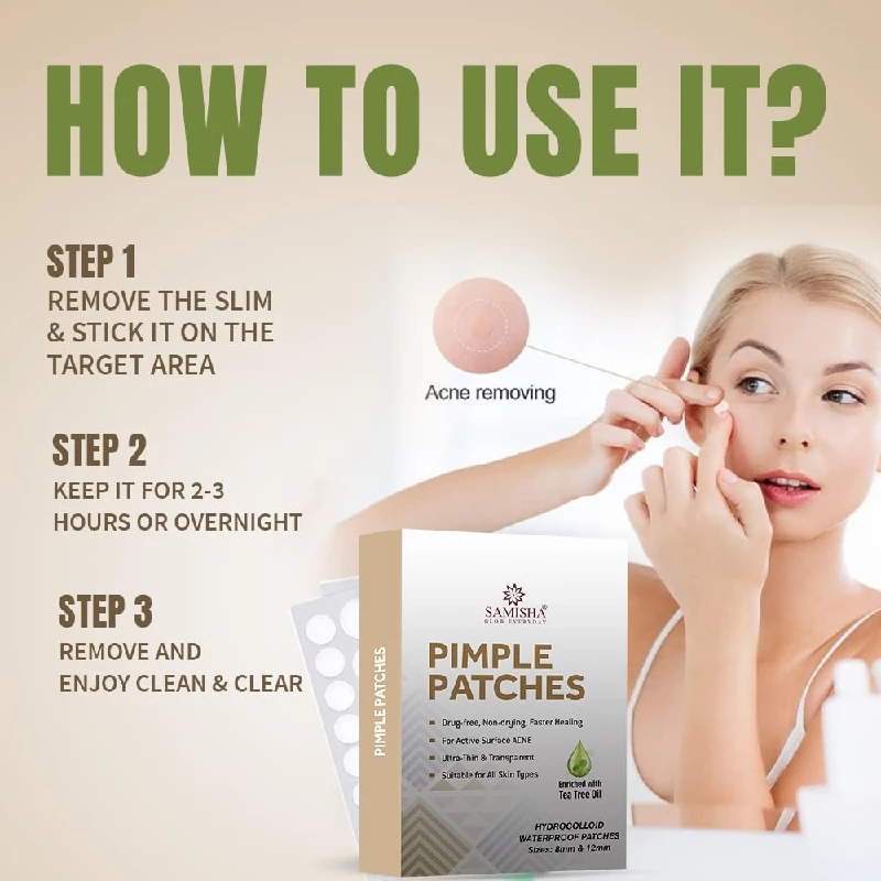 Samisha Pimple Patches for Face - Image 3