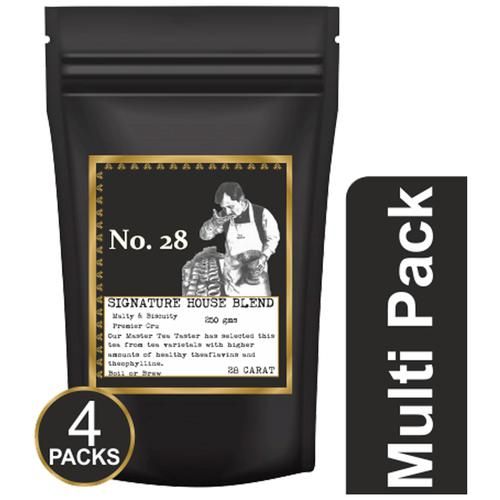 Sancha 28 Carat Assam CTC Bold Granular Tea - Rich In Antioxidants Sancha 28 Carat Assam CTC Bold Granular Tea - Rich In Antioxidants--250 g (Pack of 4)