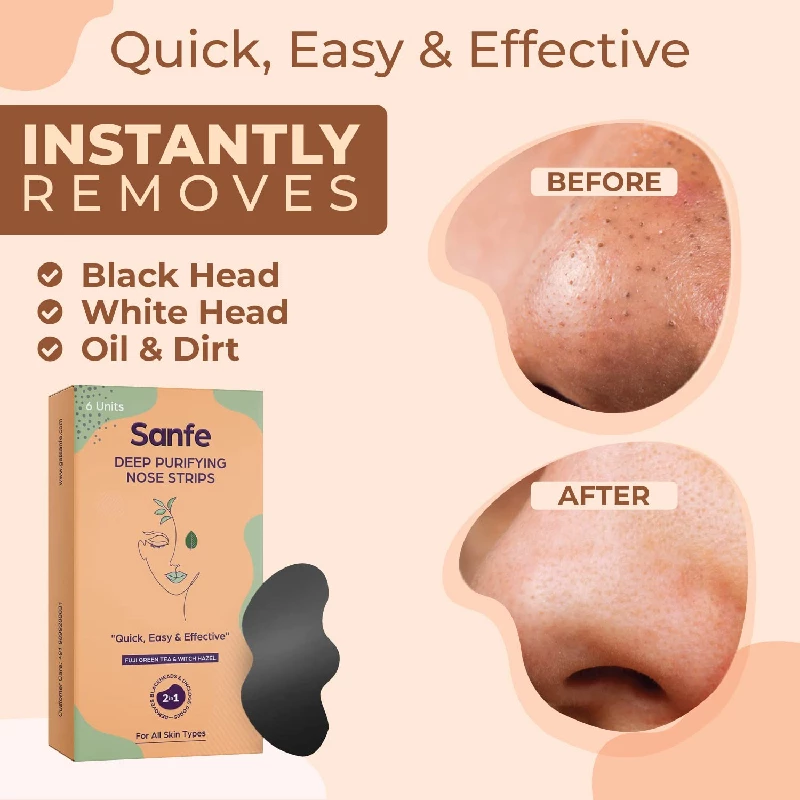 Sanfe Deep Purifying Nose Strips - Image 2