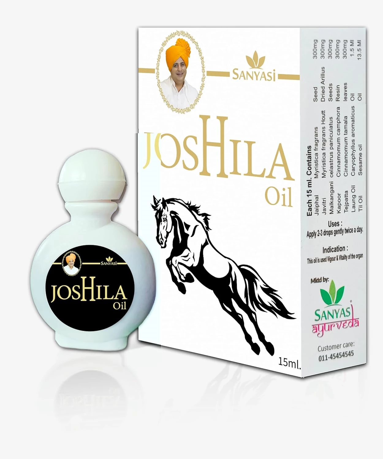 Sanyasi Joshila Oil For Men