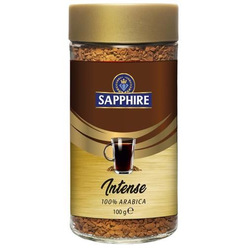 Sapphire Intense Instant Coffee - 100% Arabica Sapphire Intense Instant Coffee - 100% Arabica--100 g