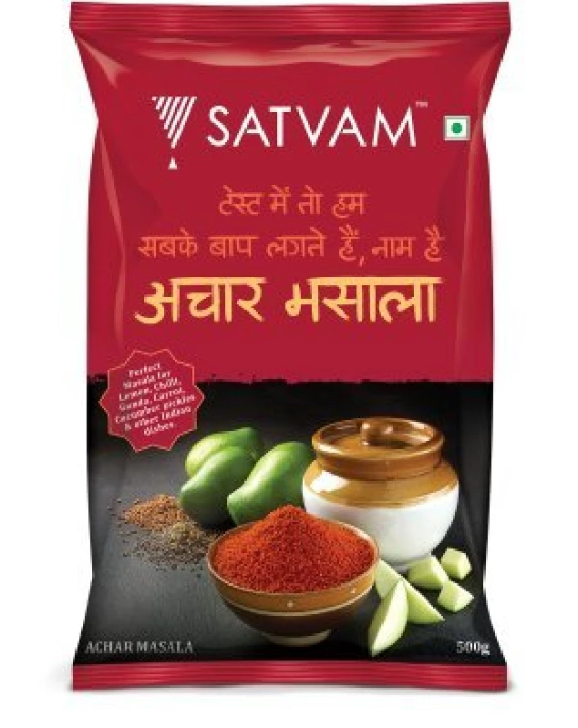 Satvam Achar-Pickle Masala Satvam Achar-Pickle Masala-Pack Size-500 g