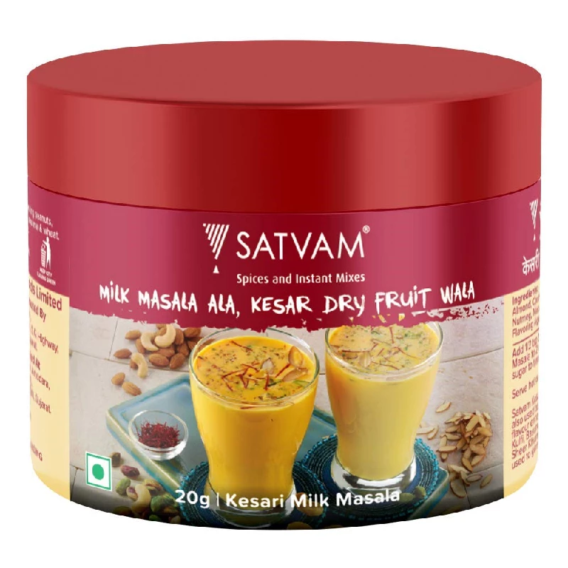 Satvam Kesari Milk Masala Satvam Kesari Milk Masala-Pack Size-20 g