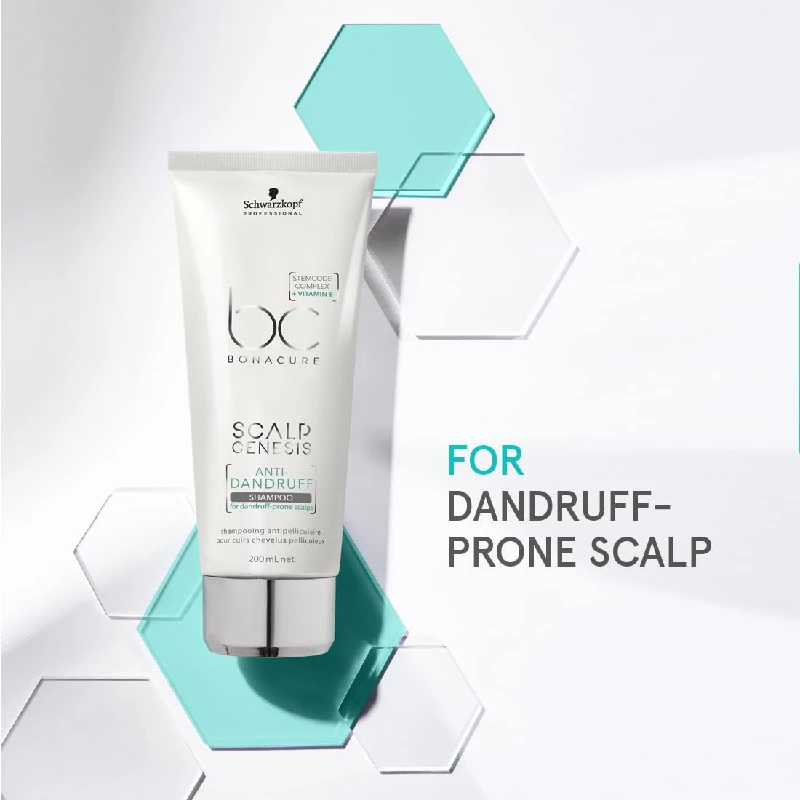Schwarzkopf Professional BC Scalp Genesis Anti Dandruff Shampoo - Image 3