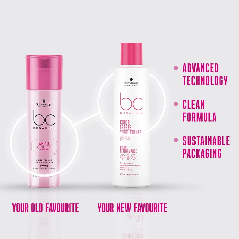 Schwarzkopf Professional Bc Ph4.5 Color Freeze Conditioner - Image 3
