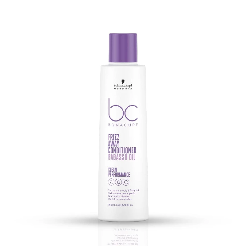 Schwarzkopf Professional Bonacure Frizz Away Conditioner with Babassu Oil Schwarzkopf Professional Bonacure Frizz Away Conditioner with Babassu Oil-Pack Size-200 ml