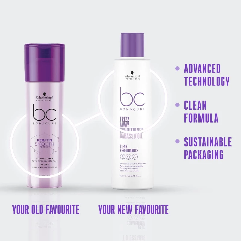 Schwarzkopf Professional Bonacure Frizz Away Conditioner with Babassu Oil - Image 3