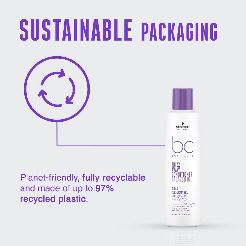 Schwarzkopf Professional Bonacure Frizz Away Conditioner with Babassu Oil - Image 7