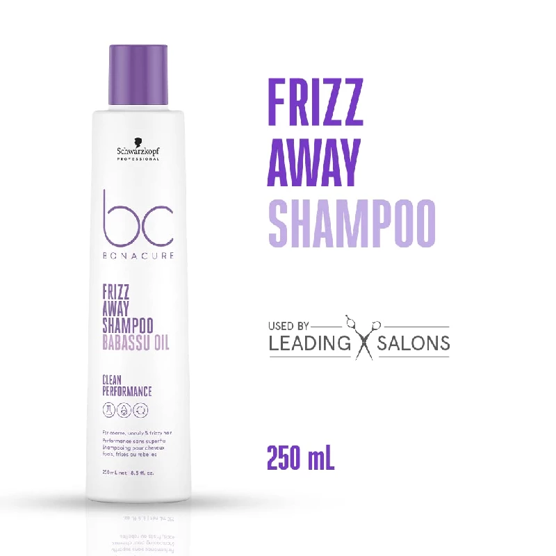 Schwarzkopf Professional Bonacure Frizz Away Shampoo with Babassu Oil - Image 2