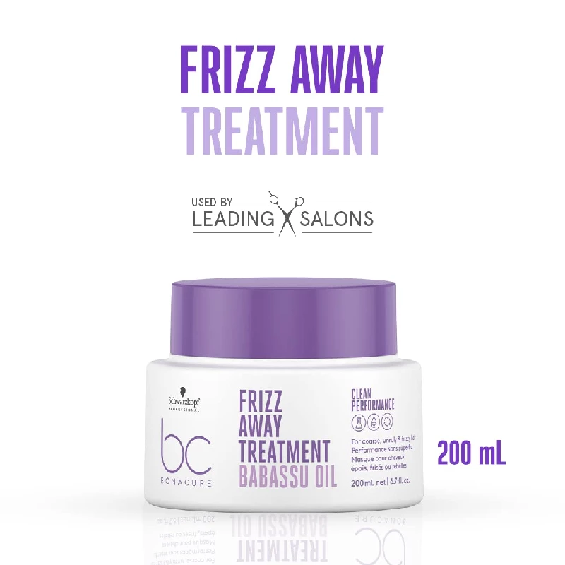 Schwarzkopf Professional Bonacure Frizz Away Treatment with Babassu Oil - Image 2