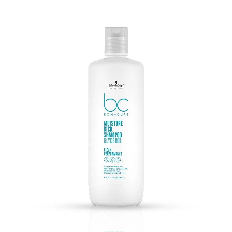 Schwarzkopf Professional Bonacure Moisture Kick Shampoo with Glycerol Schwarzkopf Professional Bonacure Moisture Kick Shampoo with Glycerol-Pack Size-1000 ml