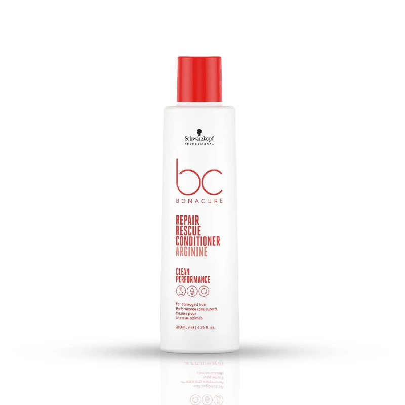 Schwarzkopf Professional Bonacure Repair Rescue Conditioner with Arginine Schwarzkopf Professional Bonacure Repair Rescue Conditioner with Arginine-Pack Size-200 ml