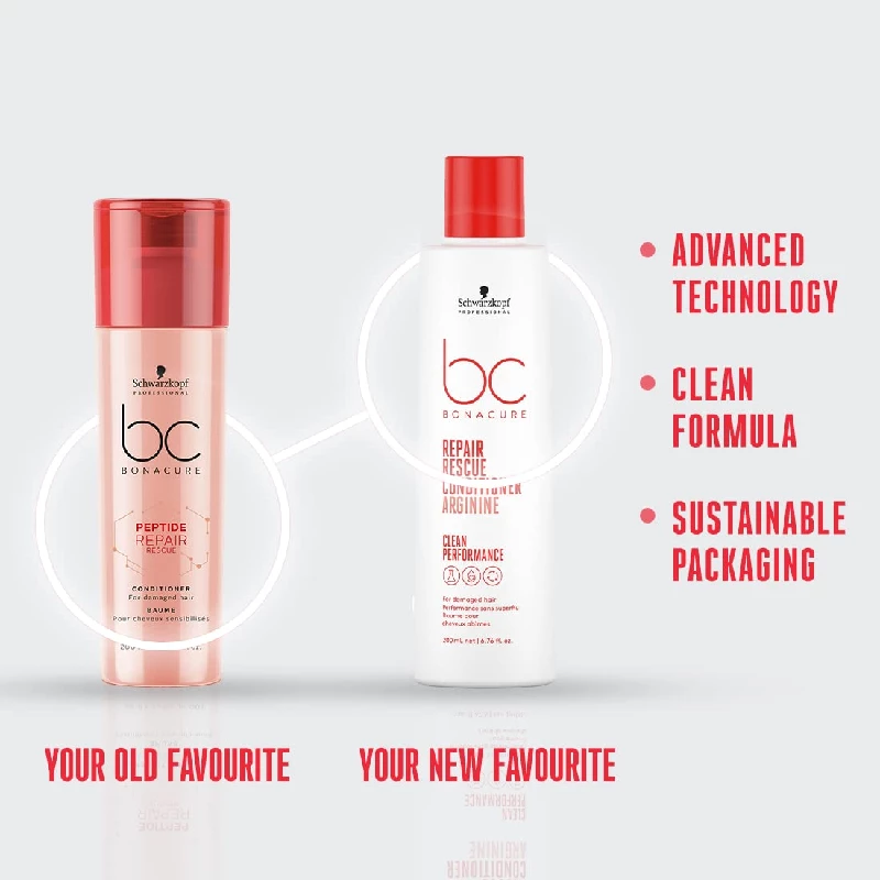 Schwarzkopf Professional Bonacure Repair Rescue Conditioner with Arginine - Image 3