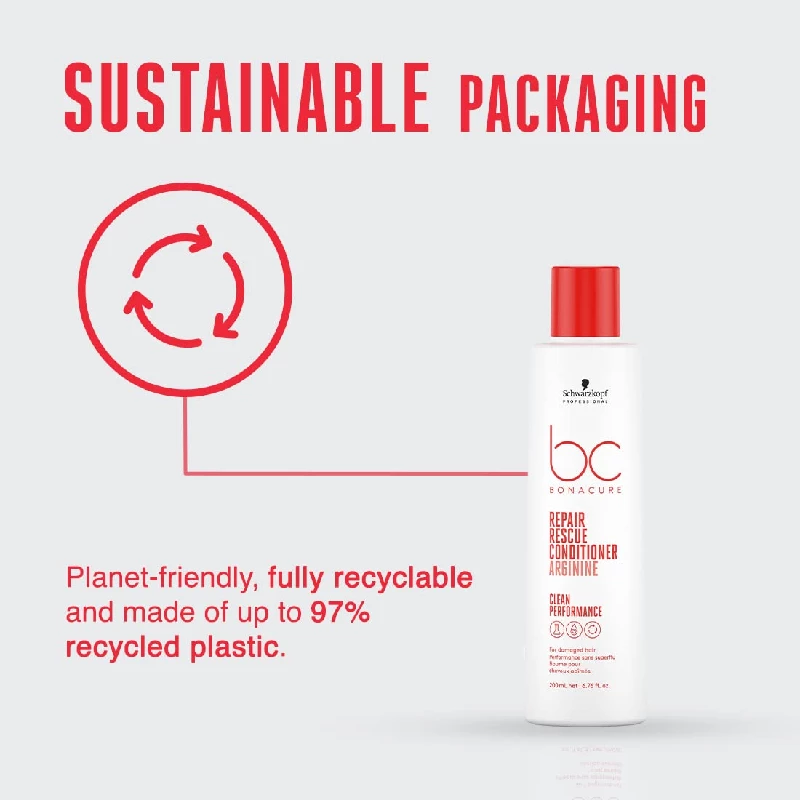 Schwarzkopf Professional Bonacure Repair Rescue Conditioner with Arginine - Image 7
