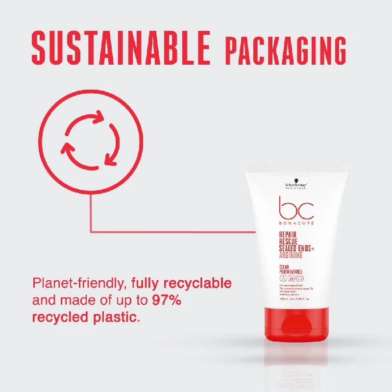 Schwarzkopf Professional Bonacure Repair Rescue Sealed Ends with Arginine For Preventing Split Ends - Image 7