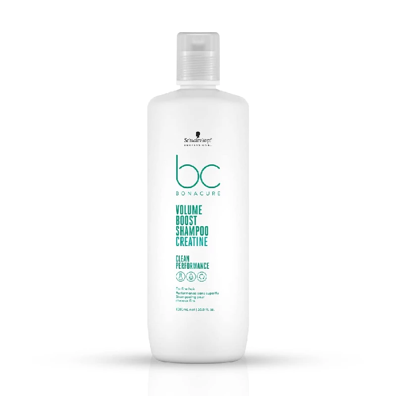 Schwarzkopf Professional Bonacure Volume Boost shampoo with Creatine Schwarzkopf Professional Bonacure Volume Boost shampoo with Creatine-Pack Size-1000 ml