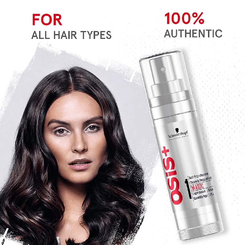 Schwarzkopf Professional Osis Magic Anti Frizz Shine Serum - Image 3