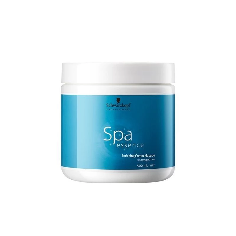 Schwarzkopf Professional SPA Essence Enriching Cream Masque For Damaged Hair Schwarzkopf Professional SPA Essence Enriching Cream Masque For Damaged Hair-Pack Size-500 ml