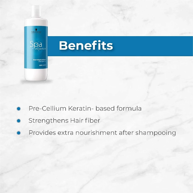 Schwarzkopf Professional Spa Essence Nourishing Conditioner - Image 4