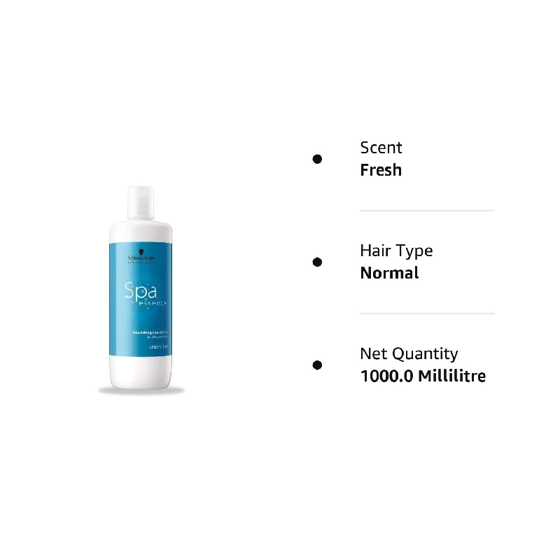 Schwarzkopf Professional Spa Essence Nourishing Conditioner - Image 7