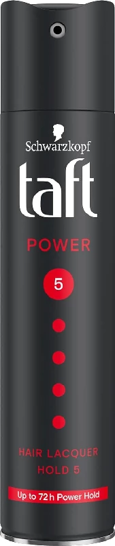 Schwarzkopf Taft Power Hair Lacquer Mega Strong 5 Spray Schwarzkopf Taft Power Hair Lacquer Mega Strong 5 Spray-Pack Size-250 ml