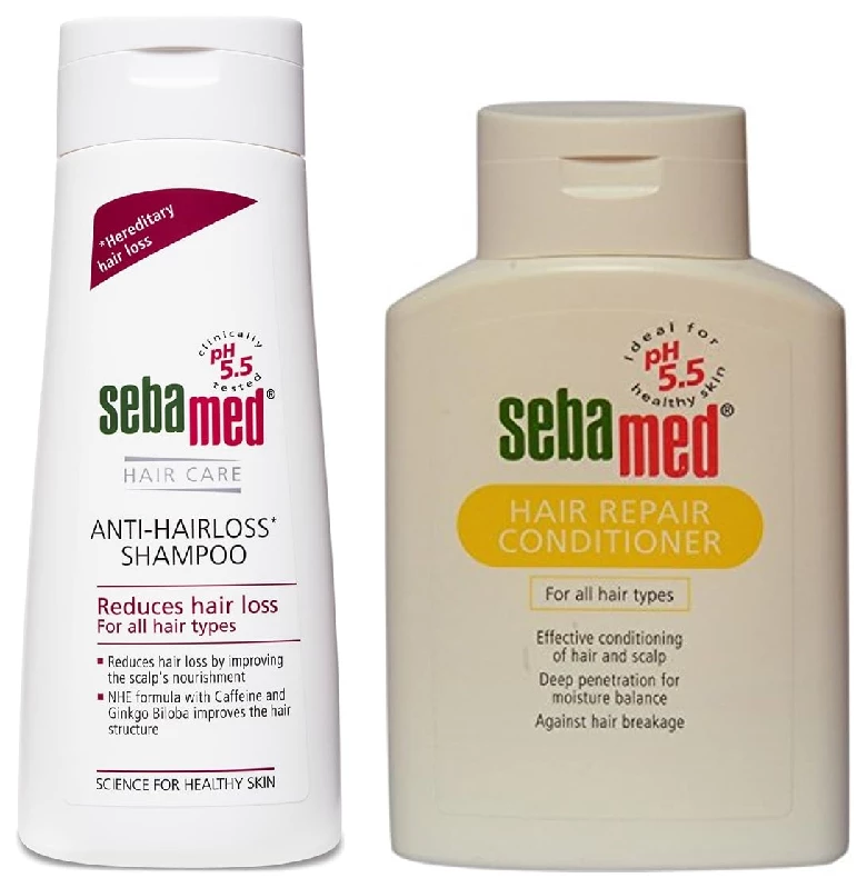 Sebamed Anti Hairloss Regime Kit-Shampoo & Conditioner Sebamed Anti Hairloss Regime Kit-Shampoo & Conditioner-Pack Size-Combo of 2