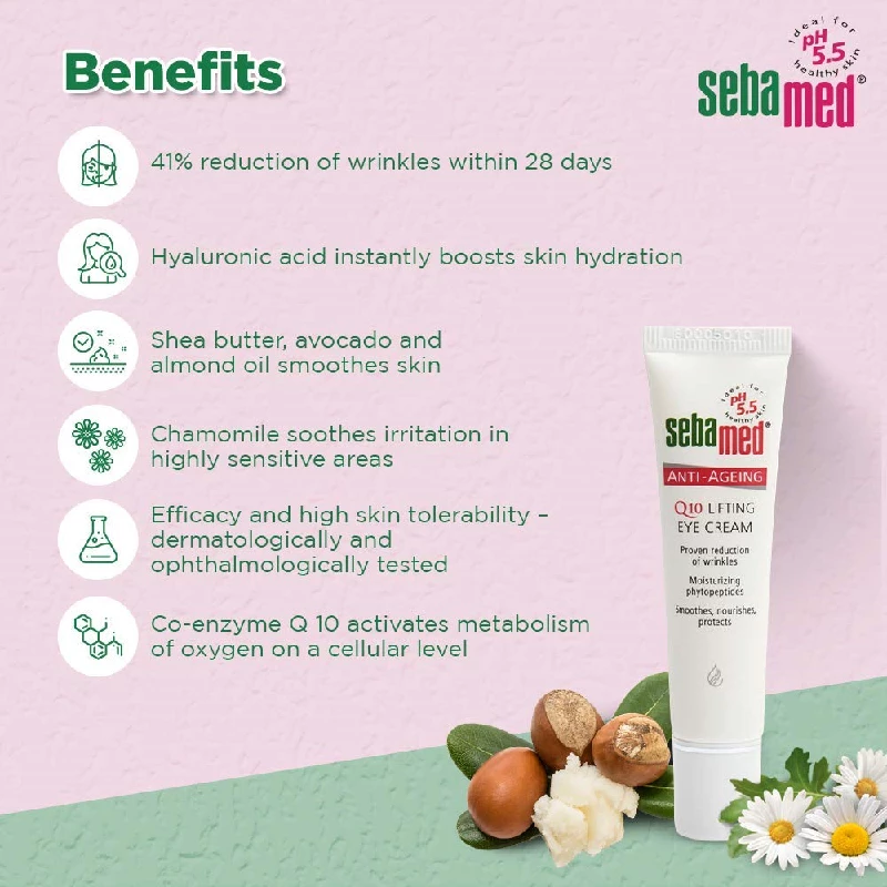 Sebamed Anti-Ageing Q10 Lifting Eye Cream - Image 5