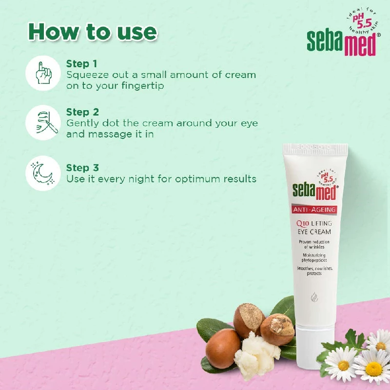 Sebamed Anti-Ageing Q10 Lifting Eye Cream - Image 6