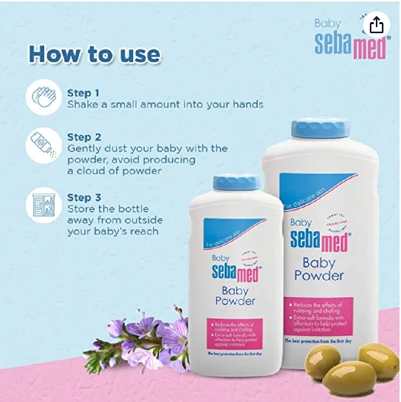 Sebamed Baby Powder - Image 3