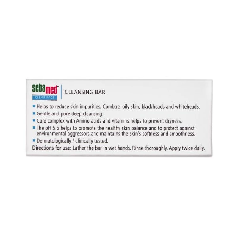 Sebamed Clear Face Cleansing Bar - Image 3