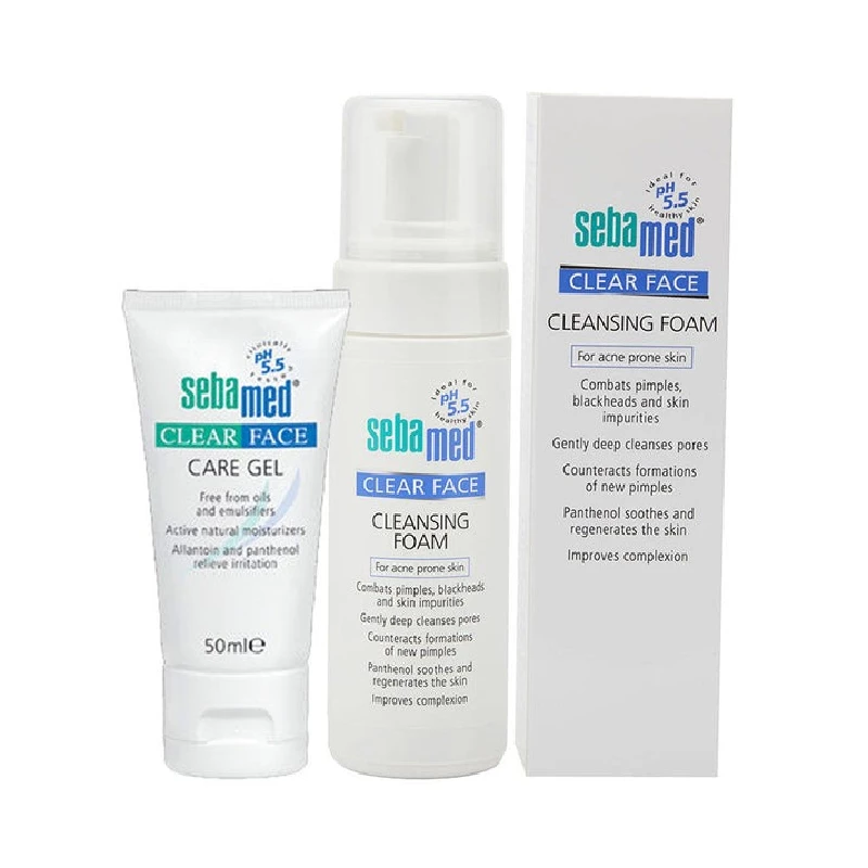 Sebamed Clear Face Cleansing Combo Sebamed Clear Face Cleansing Combo-Pack Size-Combo of 2