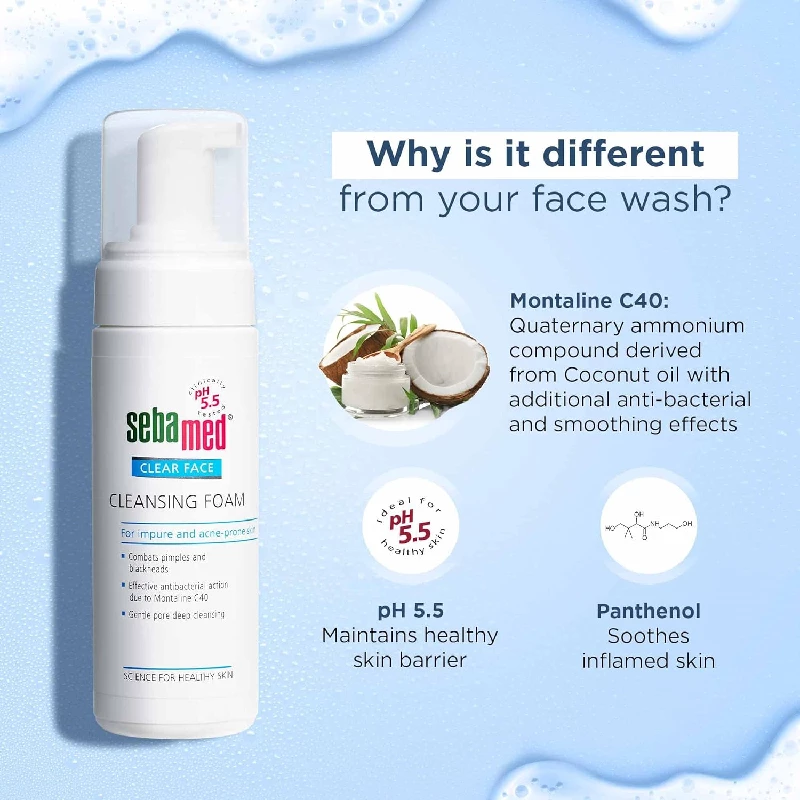 Sebamed Clear Face Foam - Image 3