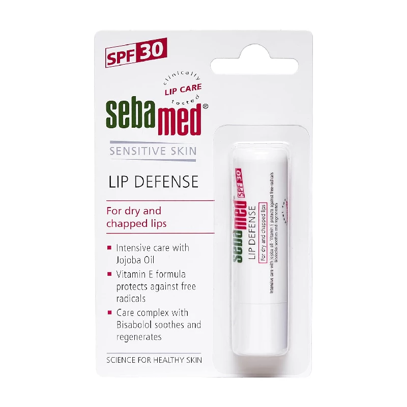 Sebamed Lip Defense For Dry And Chapped Lips With Spf 30