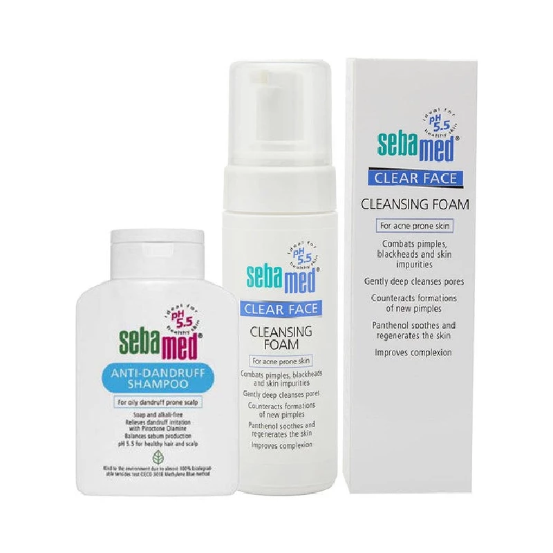 Sebamed Shampoo and Cleanser Combo Sebamed Shampoo and Cleanser Combo-Pack Size-Combo of 2